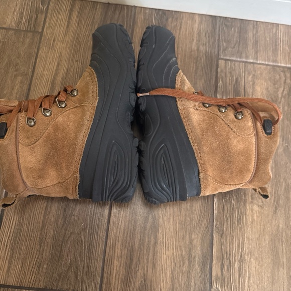 The North Face Chilkat Lace II Winter Boots Kids' Size 4 US Brown Waterproof - Picture 8 of 11